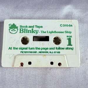 Vintage Cassette Blinky Lighthouse Ship Puff ’N Toot Peter Pan Tape Only